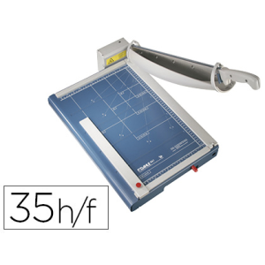 Cizalla de palanca profesional dahle 867 din a3 metalica capacidad de corte 35 hojas