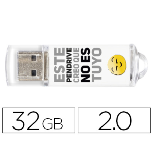 Memoria usb techonetech flash drive 32 gb 2.0 no es tuyo