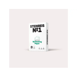 Papel fotocopiadora steinbeis n.1 100% reciclado din a3 80 gramos paquete de 500 hojas
