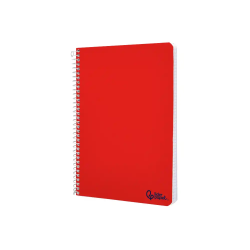 Cuaderno espiral liderpapel a4 micro smart tapa blanda 80h 75gr cuadro 5mm doble margen 4 taladros colores