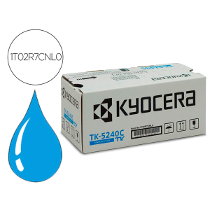 Toner kyocera tk-5240c mita m5526cdn cian 3.000 p ginas
