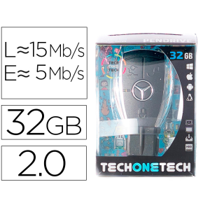 Memoria usb tech on tech llave mercedes 32 gb