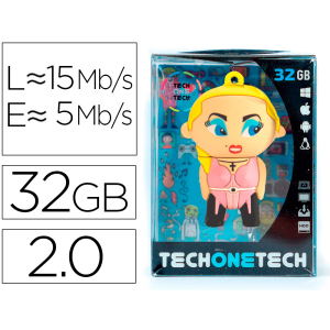 Memoria usb tech on tech madona 32 gb