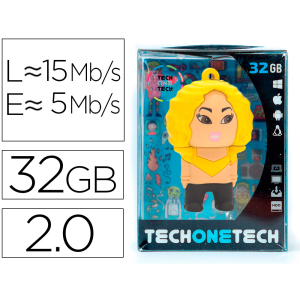 Memoria usb tech on tech shasha kira 32 gb