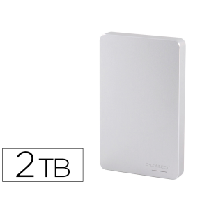 Disco duro q-connect 2,5/' externo 2tb usb 3.0 sata