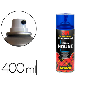 Pegamento 3m spray mount adhesivo reposicionable bote de 400 ml