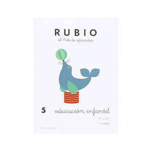 Cuaderno rubio educacion infantil 5 el circo