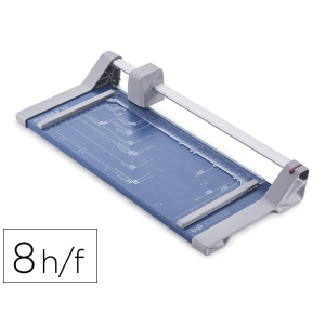 Cizalla de rodillo dahle 507 con base metalica din a4 capacidad de corte 8 hojas