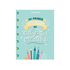 Mi primer cuaderno de caligrafia creativa rubio encuadernacion rustica 108 paginas 205x265 mm