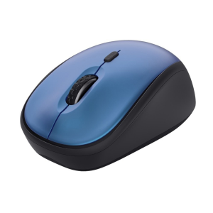 Raton trust yvi+ optico inalambrico eco 4 botones 800/1600 dpi usb 2.0 color azul