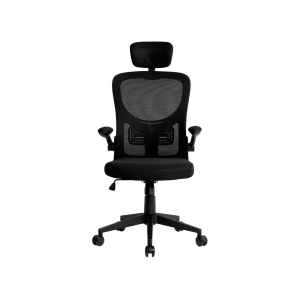 Silla q-connect ergonomica pal ermo malla base nylon alt max 1300 anc 610 prof 600 ruedas premium color negro