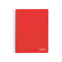 Cuaderno espiral liderpapel a4 micro witty tapa dura 120h 90gr cuadro 5mm 5 bandas 4 taladros colores surtidos