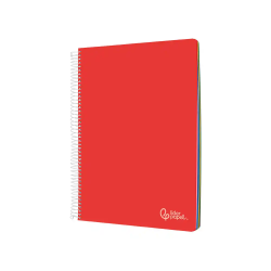 Cuaderno espiral liderpapel a4 micro witty tapa dura 120h 90gr cuadro 5mm 5 bandas 4 taladros colores surtidos