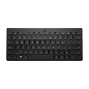 Teclado hp 355 multidispositivo bluetooth inalambrico color negro