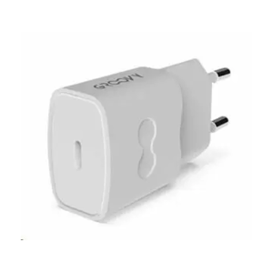 Cargador de pared groovy 1 usb-c carga rapida blanco