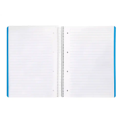 Cuaderno espiral liderpapel a4 micro witty tapa dura 120h 90gr horizontal 8mm 5 bandas 4 taladros colores surtidos