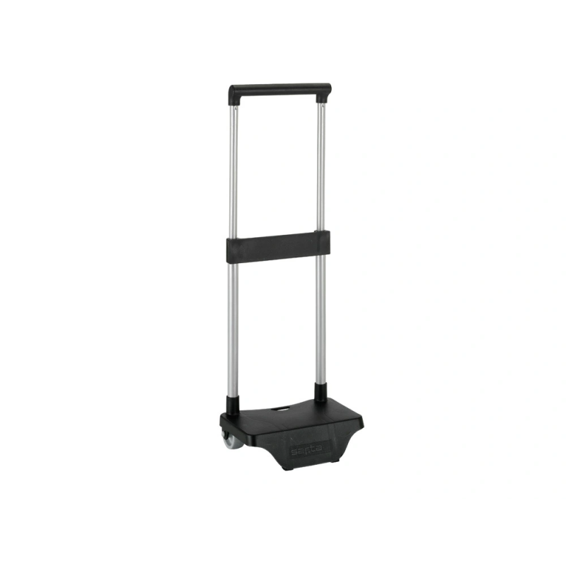 Carro portamochilas pequeño negro (220x675x170 mm)
