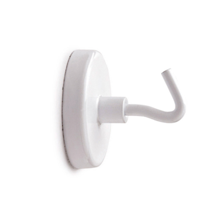 Iman maul de potencia con gancho 36 cm diametro peso max. 6 kg color blanco pack de 5 unidades