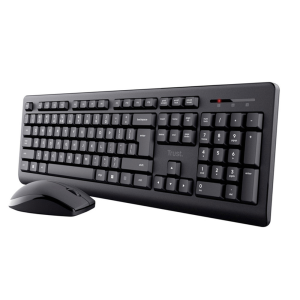 Set teclado + raton trust primo inalambrico usb 2.0 color negro