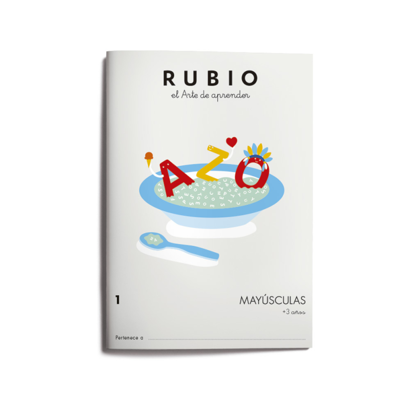 Cuaderno rubio mayusculas 1