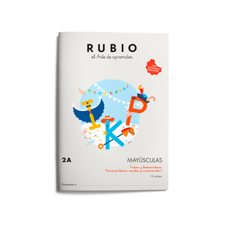 Cuaderno rubio mayusculas 2a