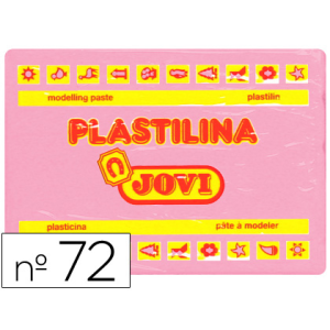 Plastilina jovi 72 rosa unidad tamaño grande