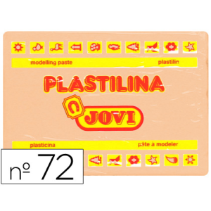 Plastilina jovi 72 carne unidad tamaño grande