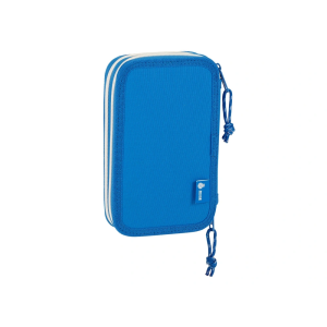 Plumier escolar safta r.c.d. español doble cremallera 28 piezas 125x40x195 mm