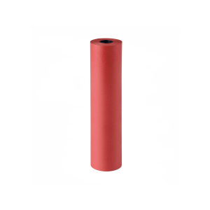 Papel de regalo kraft liderpapel bobina ancho 62 cm peso 7 kg gramaje 60 gr burdeos