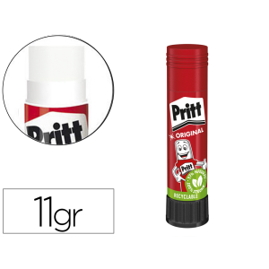 Pegamento pritt en barra 11 gr unidad