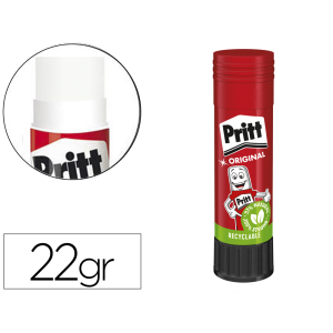 Pegamento pritt en barra 22 gr unidad