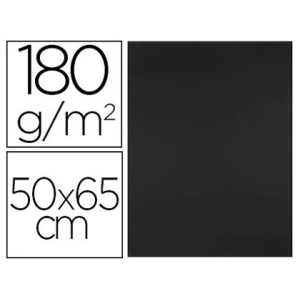 Cartulina liderpapel 50x65 cm 180g/m2 negro