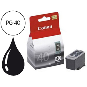 Ink-jet canon ip1200 1300 1600 2200 mp150 160 170 450 460 jx200 55 negro pg-40