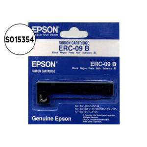 Cinta impresora epson erc-09b negra m-160 163 164 180 180h 181 182 183 185 190 191 192 195