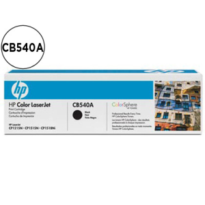 Toner hp cb540a color laserjet cp-1215/cp-1515/cp-1518 negro with colorsphere -2200pag-