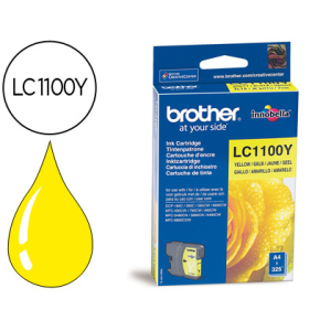 Ink-jet brother lc-1100y amarillo 325 pag