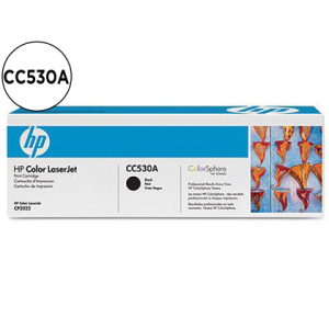 Toner hp laserjet color cp2025 negro 3.500 pag