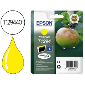 Ink-jet epson stylus t1294 amarillo sx420w / 425w / office bx305f / bx320f -alta capacidad-