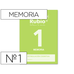Cuaderno rubio entrena tu mente estimulacion cognitiva memoria 1