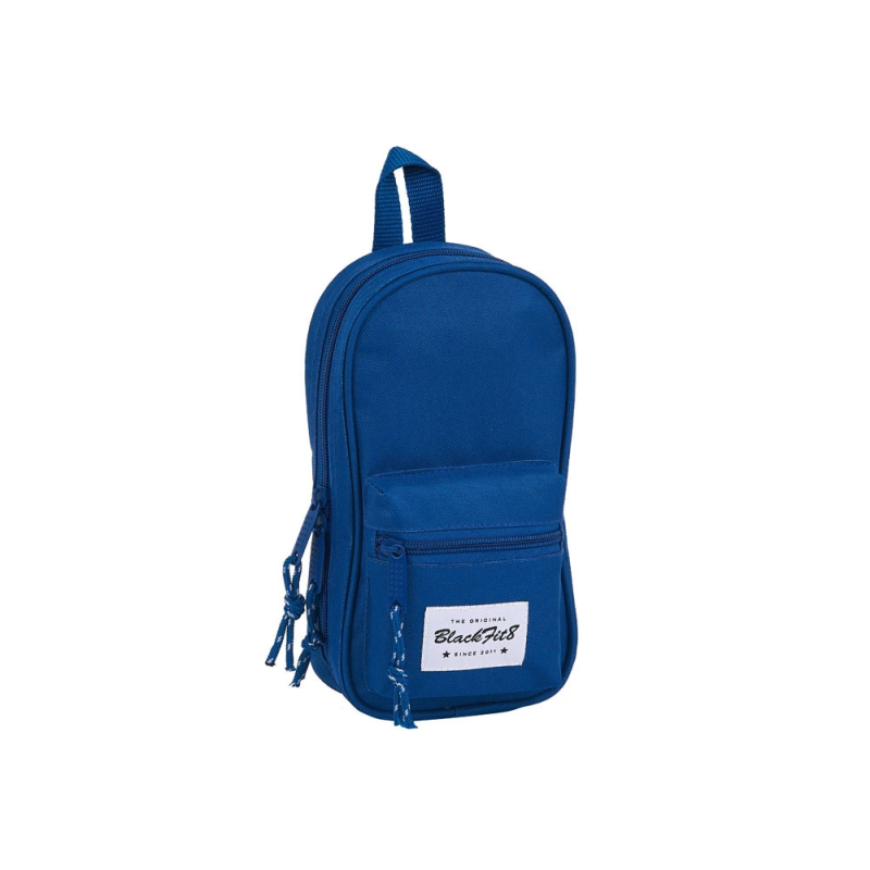 Plumier escolar safta blackfit8 /'oxford/' mochila con 4 portatodos llenos 120x50x230 mm