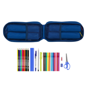 Plumier escolar safta blackfit8 /'oxford/' mochila con 4 portatodos llenos 120x50x230 mm
