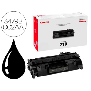 Toner canon crg 719 2.1k negro laser 2100 pag