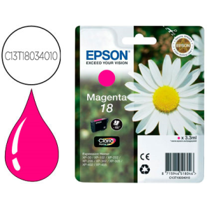 Ink-jet epson t18 magenta expression home xp-102 xp-205 xp-305 xp-405 capaciidad 180 pag