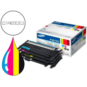 Toner samsung kit cmyk clp-320/325 clx-3180/3185 negro magenta cian amarillo