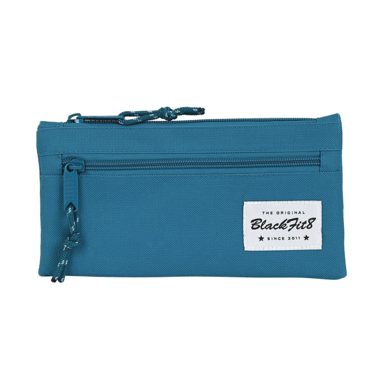 Bolso escolar safta portatodo blackfit8 /'egeo/' dos cremalleras 220xx110 mm