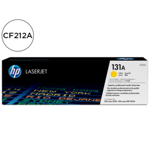 Toner hp 131a laserjet m251/m276 amarillo 1800 pag