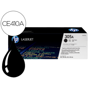 Toner hp 305a laserjet m351/m451/m375/m475 negro 2200 pag