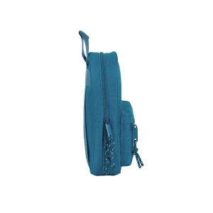 Plumier escolar safta blackfit8 /'egeo/' mochila con 4 portatodos vacios 120x50x230 mm