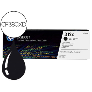 Toner hp 312x laserjet pro 400 mfp m476 negro 4.400 pag