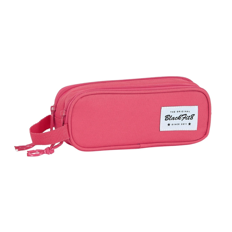 Bolso escolar safta portatodo blackfit8 /'fresa/' doble 210x60x80 mm